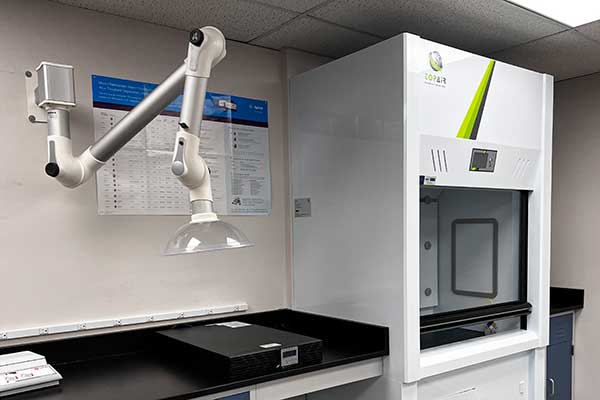 Comparative Technical Evaluation of Canopy Hoods, Snorkels, and Chemical Fume Hoods in Laboratory